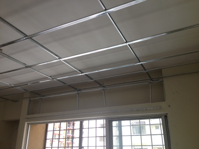 Install Curtain Railing On Plaster Ceiling Board